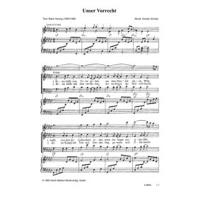Produktbild des Artikels Unser Vorrecht (Noten - Download)