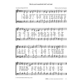 Produktbild des Artikels Bist du auch manchmal müd und matt (Noten - Download)