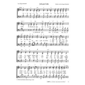Produktbild des Artikels Jede gute Gabe (Noten - Download)