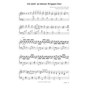 Produktbild des Artikels Noten - Download Ich steh an deiner Krippen hier