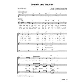 Produktbild des Artikels Zweifeln und Staunen (Noten - Download)