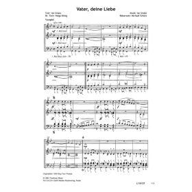 Vater, deine Liebe / I Will Sing Your Praises (Bläserpartitur)