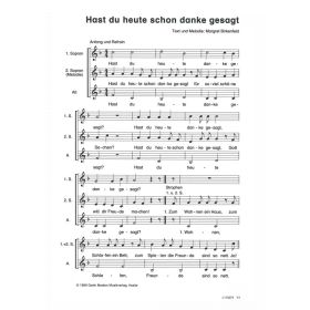 Hast du heute schon danke gesagt