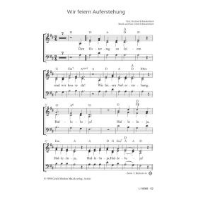 Produktbild des Artikels Noten - Download Wir feiern Auferstehung