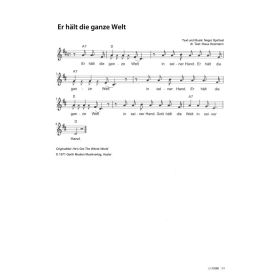 Produktbild des Artikels Er hält die ganze Welt / He's Got The Whole World (Noten - Download)