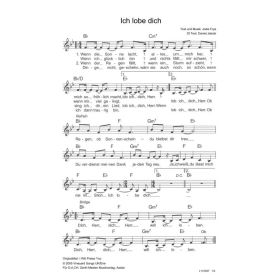 Produktbild des Artikels Ich lobe dich / I Will Praise You (Noten - Download)