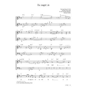 Produktbild des Artikels Noten - Download Du sagst ja / Let me be