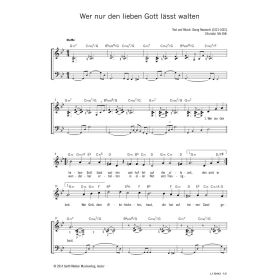Produktbild des Artikels Noten - Download Wer nur den lieben Gott lässt walten