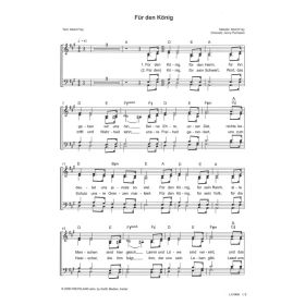 Produktbild des Artikels Für den König (Noten - Download)