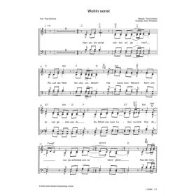 Produktbild des Artikels Noten - Download Wohin sonst