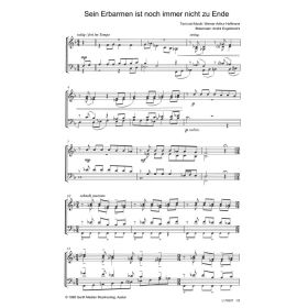 Produktbild des Artikels Noten - Download Sein Erbarmen ist noch immer nicht zu Ende