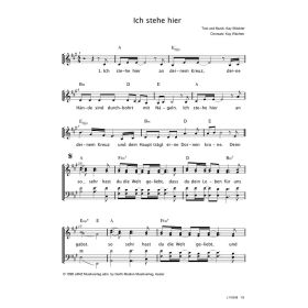 Produktbild des Artikels Noten - Download Ich stehe hier