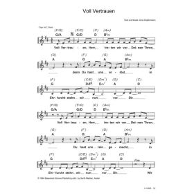 Produktbild des Artikels Voll Vertrauen (Noten - Download)