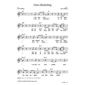 Produktbild des Artikels Noten - Download Gott allmächtig