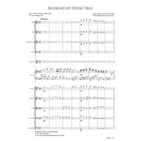 Produktbild des Artikels Bleibend ist deine Treu / Great is thy Faithfulness (Noten - Download)