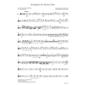 Produktbild des Artikels Bleibend ist deine Treu / Great is thy Faithfulness (Viola) (Noten - Download)