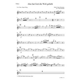 Produktbild des Artikels Noten - Download Also hat Gott die Welt geliebt (Flöte)