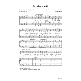 Produktbild des Artikels Ob alles wankt / My Father Watches Over Me (Noten - Download)