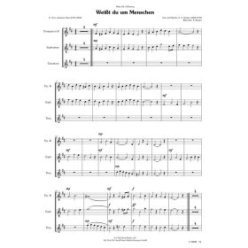 Produktbild des Artikels Weißt du um Menschen / Make Me A Blessing (Noten - Download)
