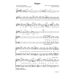 Produktbild des Artikels Segen / Velsignelsen (Noten - Download)
