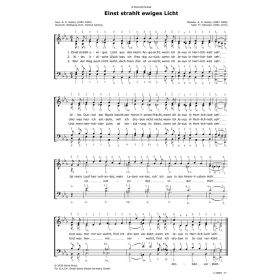 Produktbild des Artikels Einst strahlt ewiges Licht / At The End Of The Road (Noten - Download)