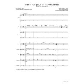 Produktbild des Artikels Wenn ich Jesus in Herrlichkeit / At the End of the Road (Noten - Download)