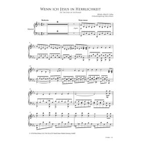 Produktbild des Artikels Wenn ich Jesus in Herrlichkeit / At the End of the Road (Noten - Download)