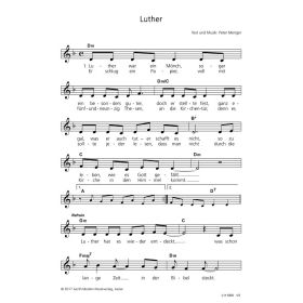 Produktbild des Artikels Noten - Download Luther