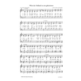 Produktbild des Artikels Noten - Download Wäre der Heiland zu uns gekommen