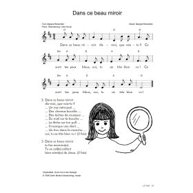 Produktbild des Artikels Dans ce beau miroir / Guck mal in den Spiegel (Noten - Download)
