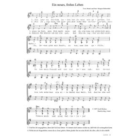 Produktbild des Artikels Ein neues, frohes Leben (Noten - Download)