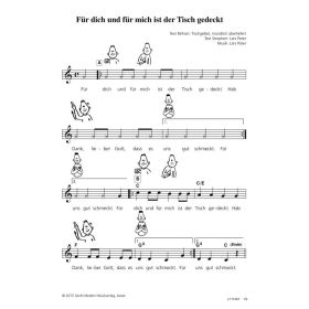 Produktbild des Artikels Noten - Download Für dich und für mich ist der Tisch gedeckt
