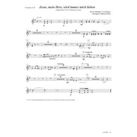 Produktbild des Artikels Jesus, mein Herr, wird immer mich lieben / Now I Belong To Jesus (Trompete in B) (Noten - Download)