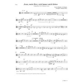 Produktbild des Artikels Jesus, mein Herr, wird immer mich lieben / Now I Belong To Jesus (Viola (Noten - Download)