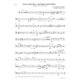 Produktbild des Artikels Jesus, mein Herr, wird immer mich lieben / Now I Belong To Jesus (Cello) (Noten - Download)