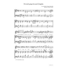 Produktbild des Artikels Noten - Download Für mich gingst du nach Golgatha