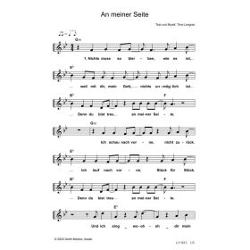 Produktbild des Artikels Noten - Download An meiner Seite