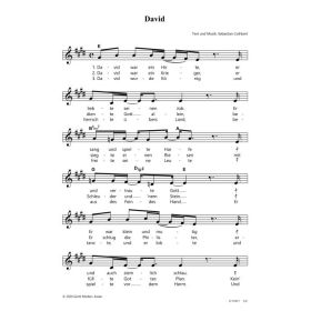 Produktbild des Artikels David (Noten - Download)