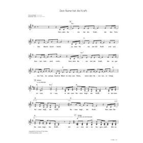 Produktbild des Artikels Noten - Download Dein Name hat die Kraft / The Power