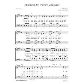Produktbild des Artikels Noten - Download Ich glaube, hilf meinem Unglauben