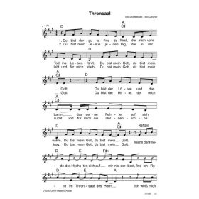 Produktbild des Artikels Noten - Download Thronsaal