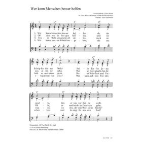 Produktbild des Artikels Wer kann Menschen besser helfen / All that thrills my soul (Noten - Download)