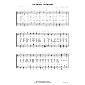 Produktbild des Artikels Sie banden Jesu Hände / Ten Thousand Angels (Noten - Download)