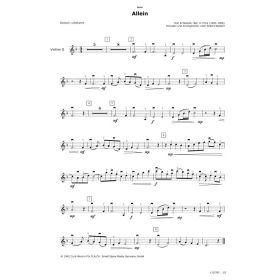 Produktbild des Artikels Allein / Alone (Violine 2) (Noten - Download)