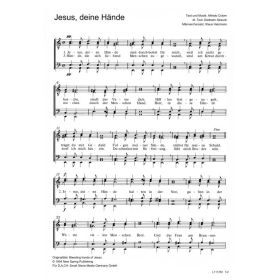 Produktbild des Artikels Jesus, deine Hände/ Bleeding hands of Jesus (Noten - Download)