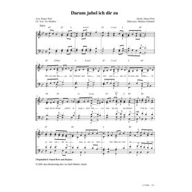 Produktbild des Artikels Noten - Download Darum jubel' ich Dir zu / Stand Here And Rejoice