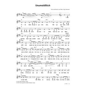 Produktbild des Artikels Noten - Download Unumstößlich