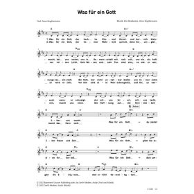 Produktbild des Artikels Noten - Download Was für ein Gott