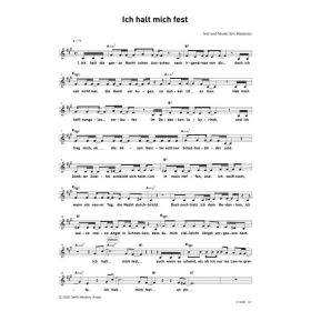 Produktbild des Artikels Noten - Download Ich halt mich fest