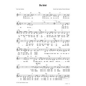 Produktbild des Artikels Du bist (Noten - Download)